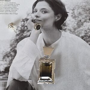 Beautiful SS Smoky Quartz Pendant & Earrings